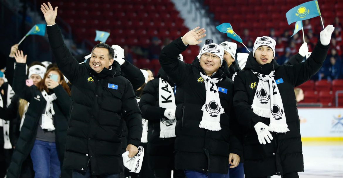 The Opening Ceremony takes place at the 2023 FISU World University Games on January 12, 2023 in Lake Placid, New York. (Photo by Isaiah Vazquez/FISU Games)
